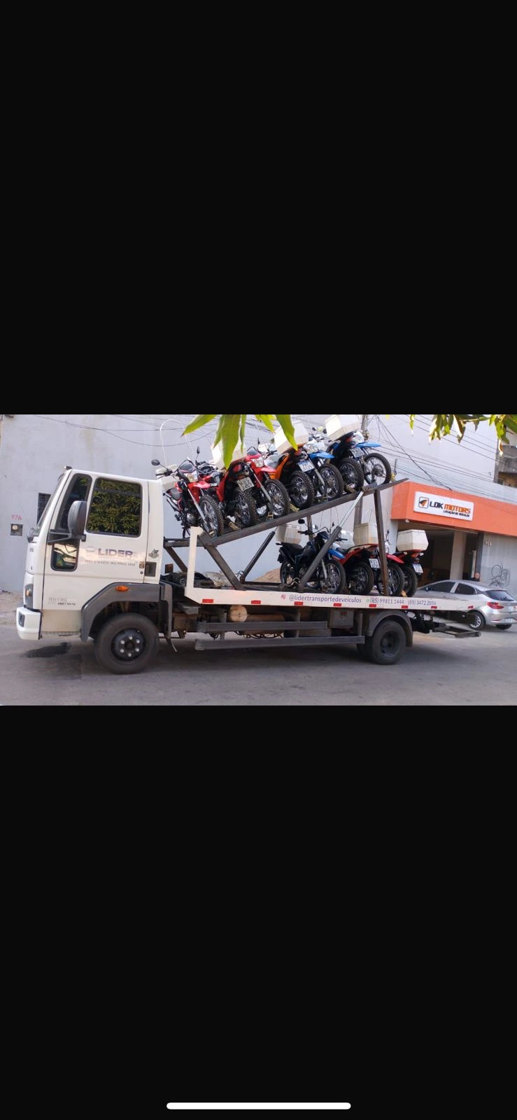 Imagem ilustrativa de Transportadora de moto