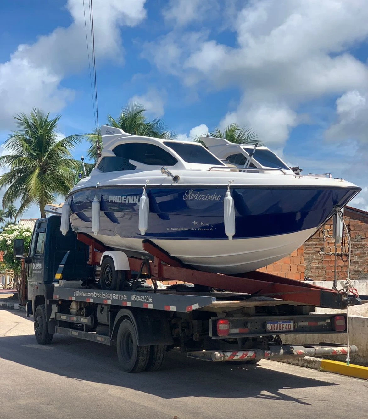 Transporte de carros de longa distância